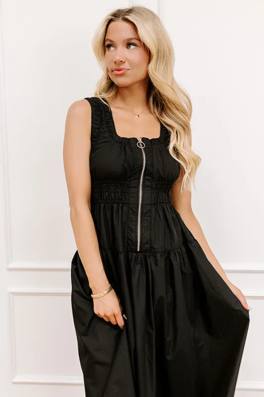 Veranda View Midi Dress made by entro