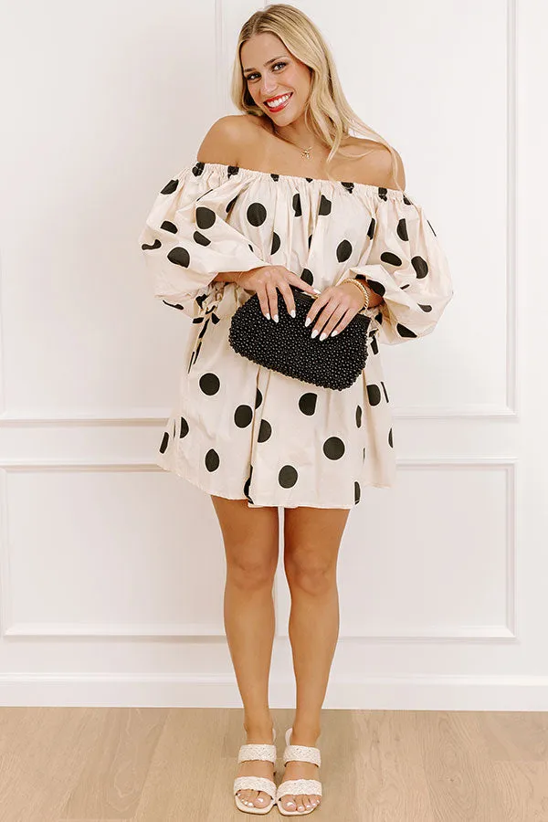 Spotted In Soho Off Shoulder Mini Dress sold by Impressions product image thumbnail 3