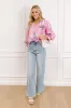 Botanical Brunch Floral Top in Pink sold by Impressions