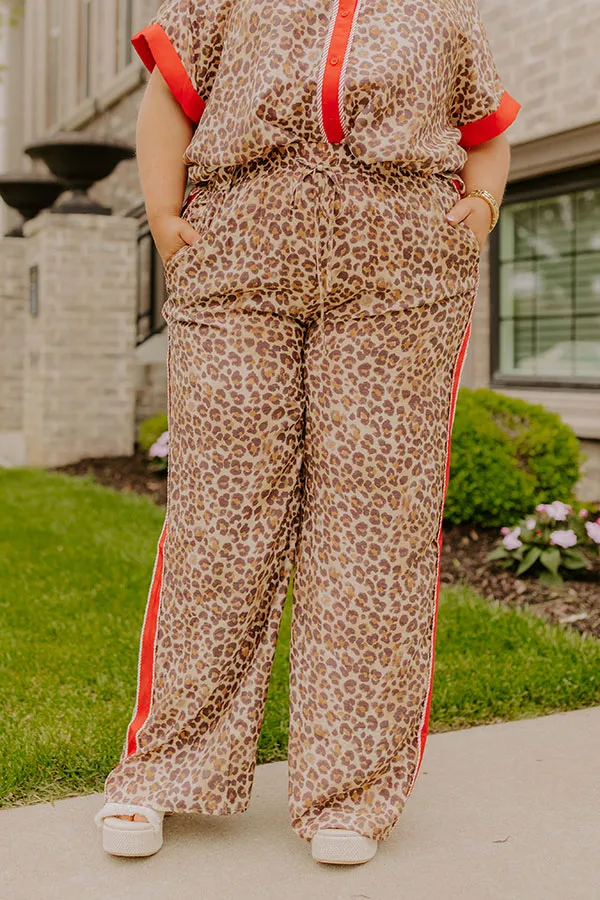 Concrete Jungle High Waist Leopard Pants Curves sold by Impressions product image thumbnail 3