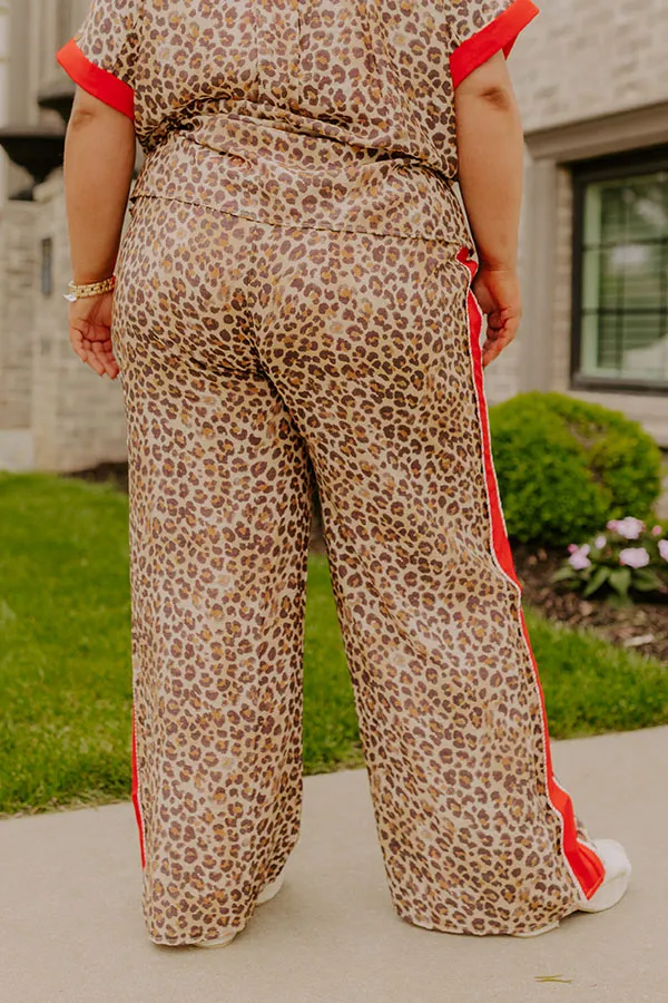 Concrete Jungle High Waist Leopard Pants Curves sold by Impressions product image thumbnail 4