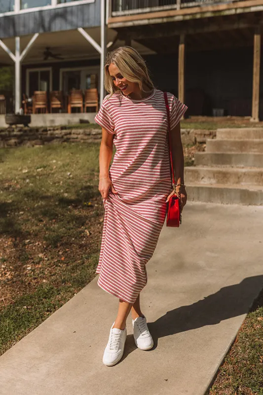 Sweet Tea Sippin' Stripe Maxi Dress sold by Impressions