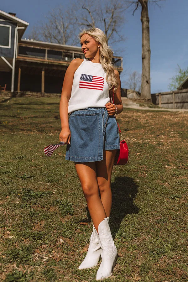 Americana Charm Knit Top sold by Impressions product image thumbnail 4