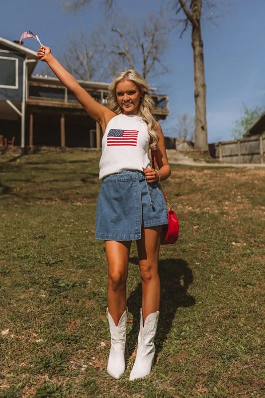 Americana Charm Knit Top sold by Impressions