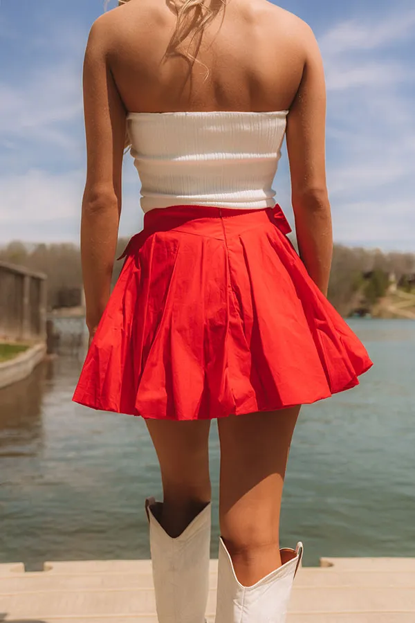 Liberty Lane High Waist Mini Skirt sold by Impressions product image thumbnail 4