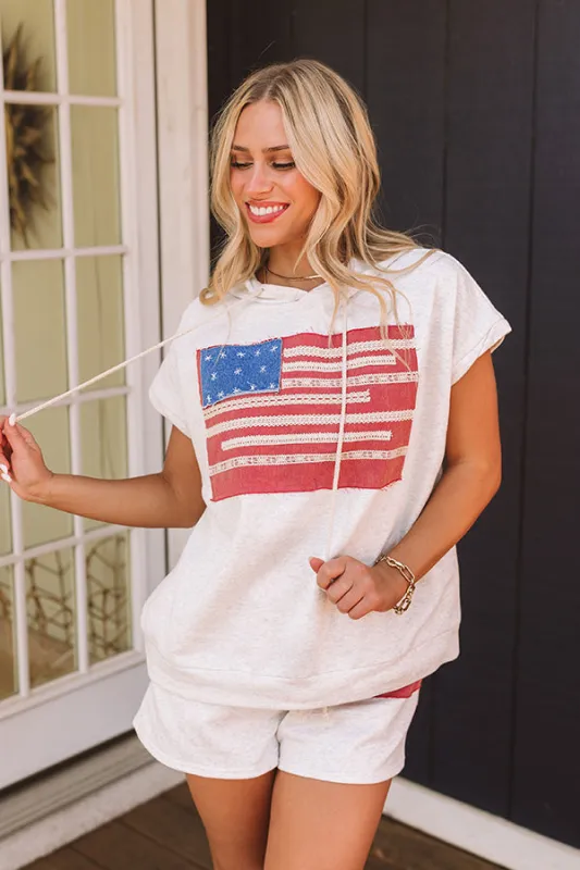 Americana Charm Embroidered Sweater sold by Impressions