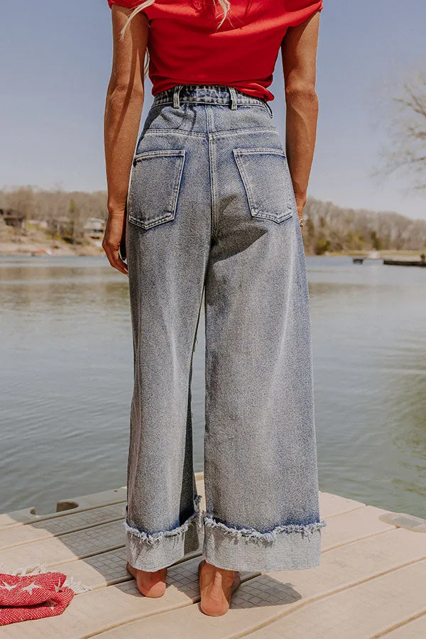 Star Of The Show High Waist Wide Leg Jean sold by Impressions product image thumbnail 5