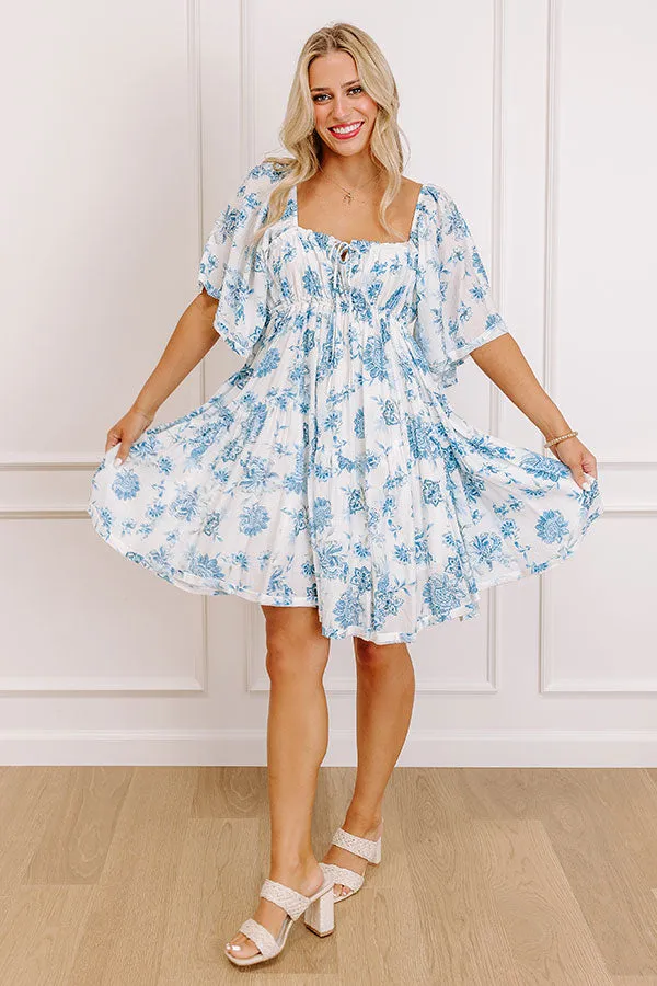 Petal Pop Floral Mini Dress sold by Impressions