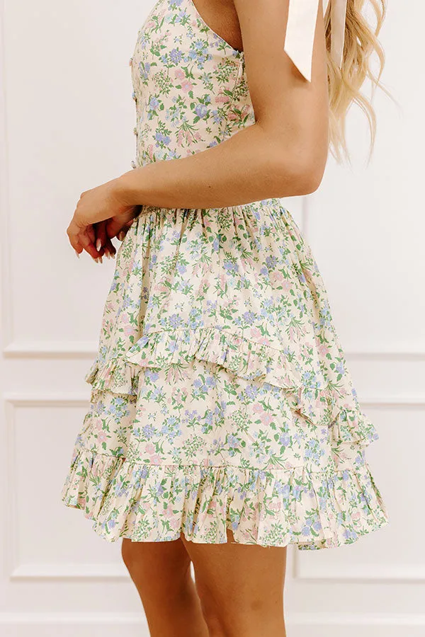 Everbloom Enchantment Ruffle Mini Dress sold by Impressions product image thumbnail 5