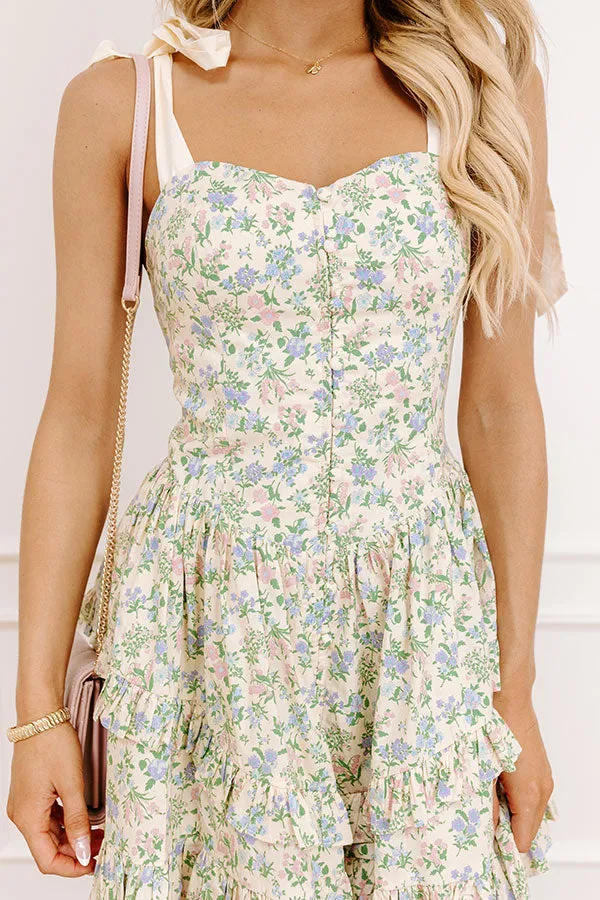 Everbloom Enchantment Ruffle Mini Dress sold by Impressions product image thumbnail 3