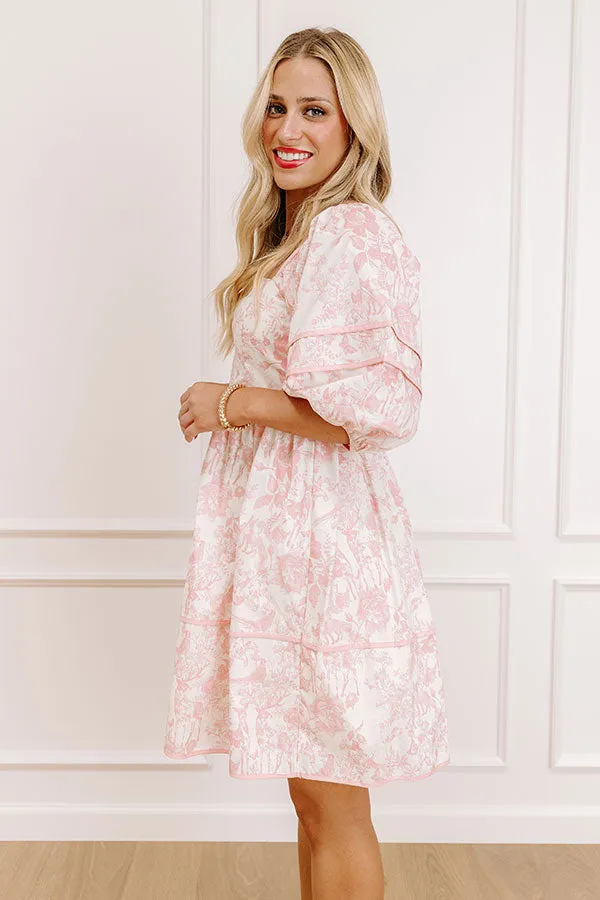 Romantic Cottage Floral Mini Dress sold by Impressions product image thumbnail 3