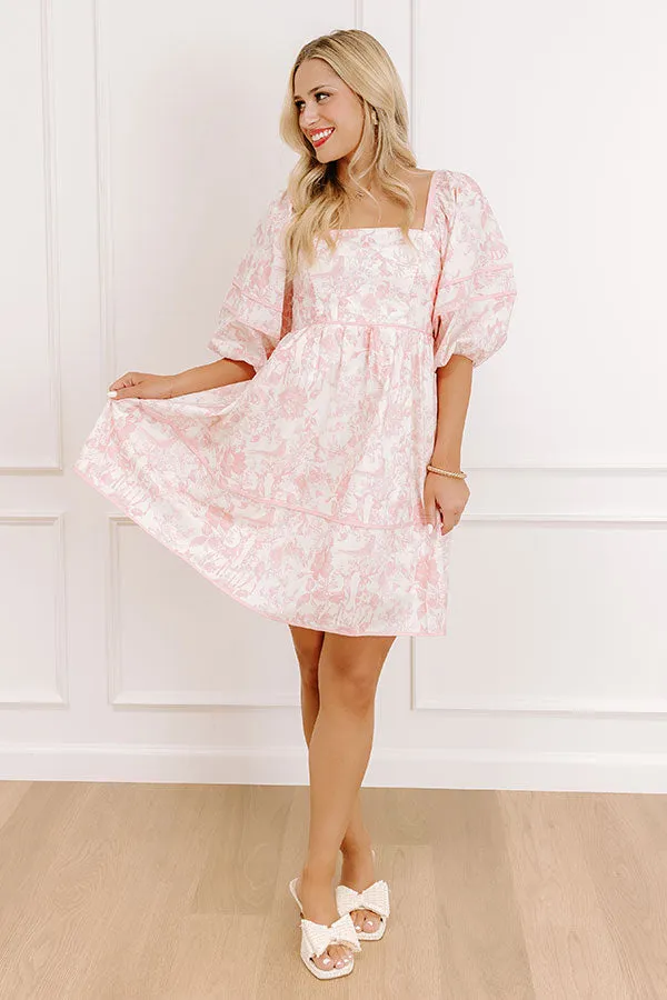Romantic Cottage Floral Mini Dress sold by Impressions product image thumbnail 5