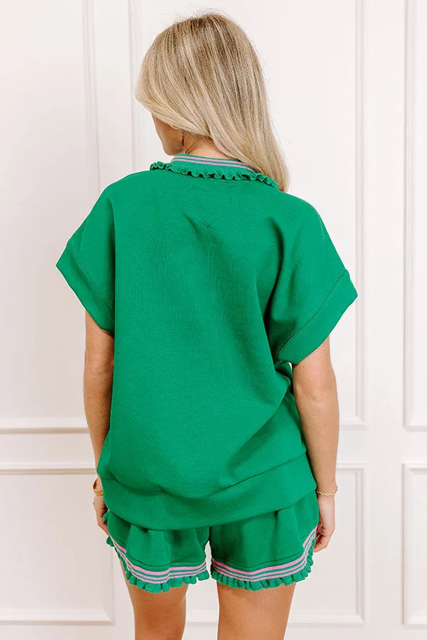 Everyday Ease Quarter Zip Top sold by Impressions product image thumbnail 5