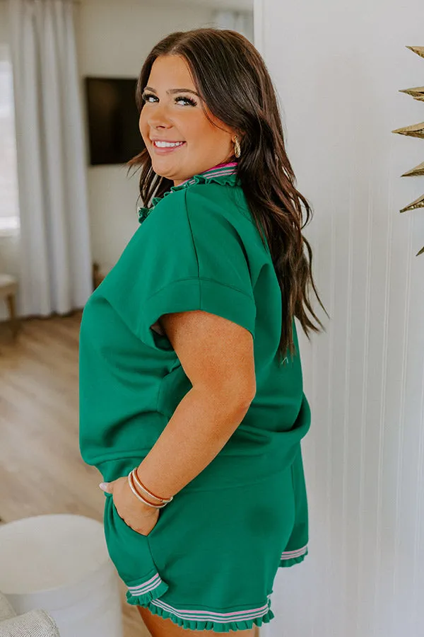 Everyday Ease Quarter Zip Top Curves sold by Impressions product image thumbnail 4