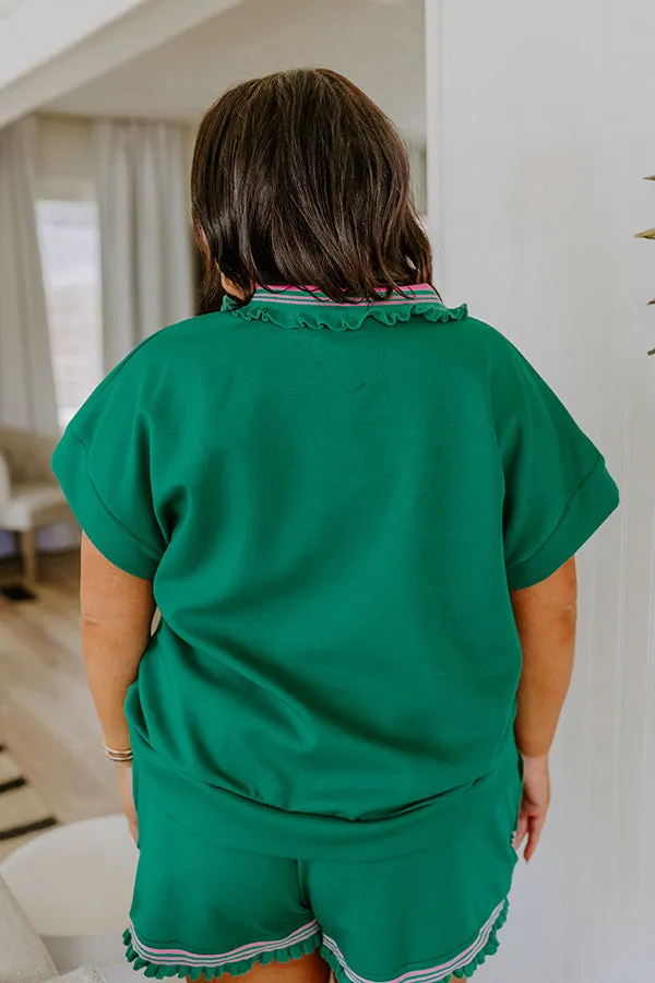 Everyday Ease Quarter Zip Top Curves sold by Impressions product image thumbnail 2