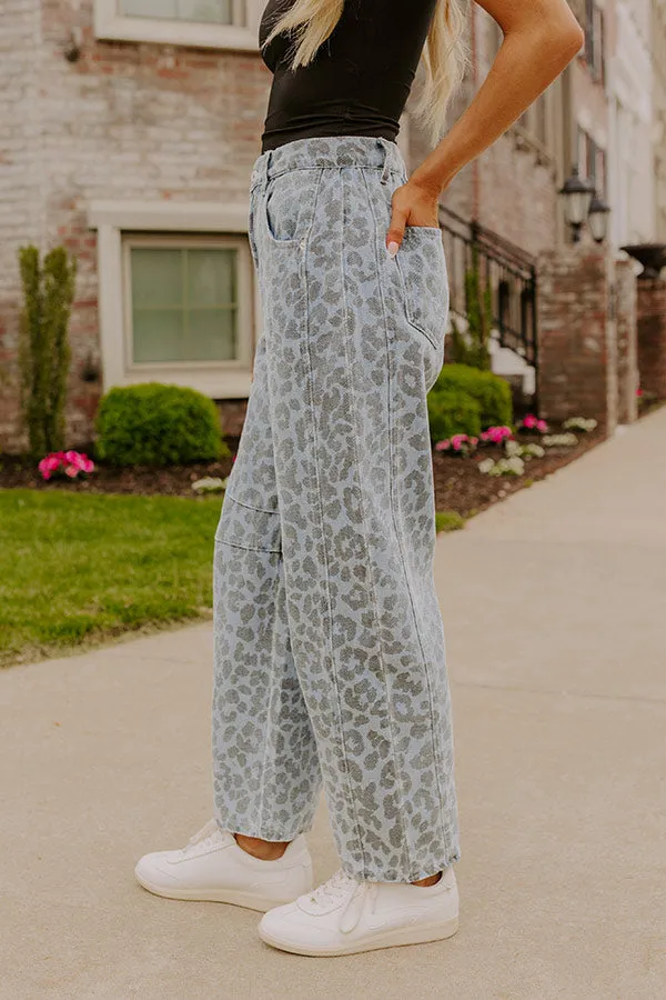 The Sadie High Waist Barrel Leg Jean sold by Impressions product image thumbnail 4