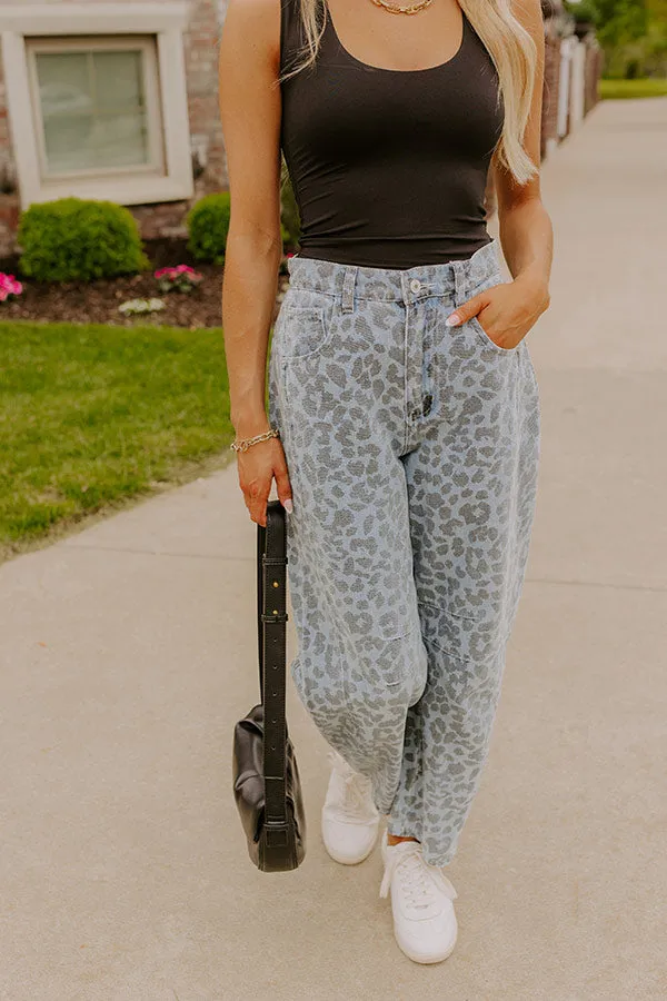 The Sadie High Waist Barrel Leg Jean sold by Impressions