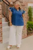 Gals' Brunch Shift Top Curves sold by Impressions