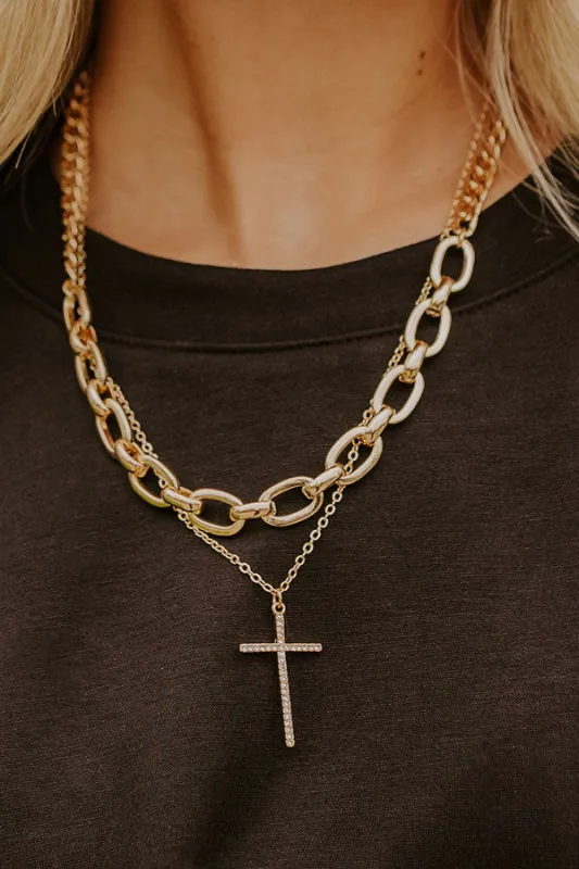 Faithfully Yours Layered Necklace sold by Impressions