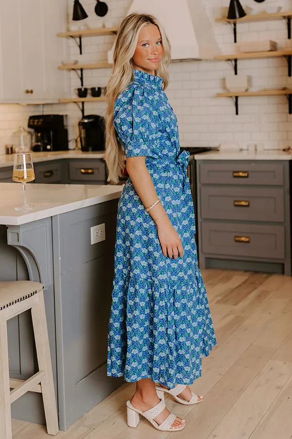 Darling Smile Floral Midi Dress sold by Impressions product image thumbnail 3