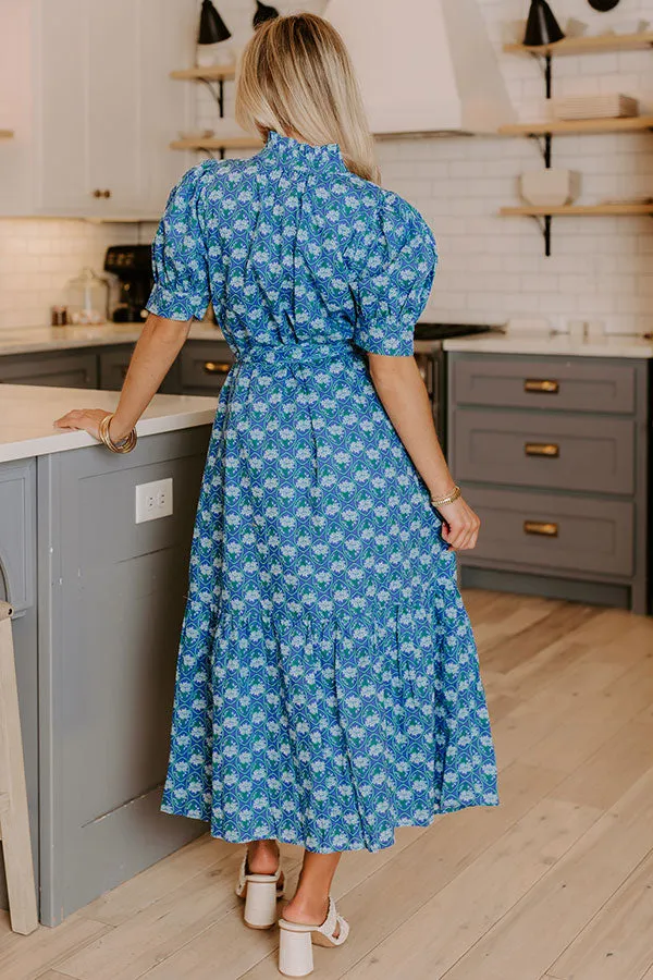 Darling Smile Floral Midi Dress sold by Impressions product image thumbnail 5