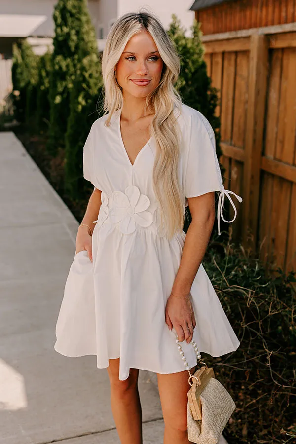 Kind Energy Mini Dress in White sold by Impressions product image thumbnail 2