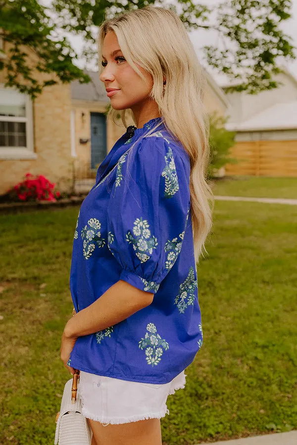 Sip In Style Floral Top sold by Impressions product image thumbnail 5