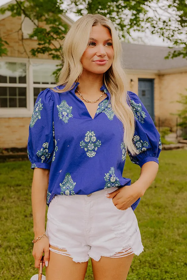 Sip In Style Floral Top sold by Impressions product image thumbnail 2