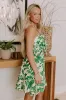 Floral Oasis Mini Dress sold by Impressions