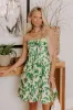 Floral Oasis Mini Dress sold by Impressions