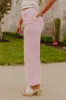 The Lorelai High Waist Pearl Embellished Jean in Lavender sold by Impressions