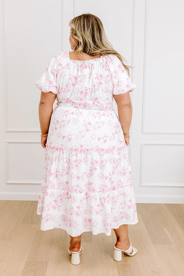 Sweet Pea Floral Midi Dress Curves sold by Impressions product image thumbnail 3