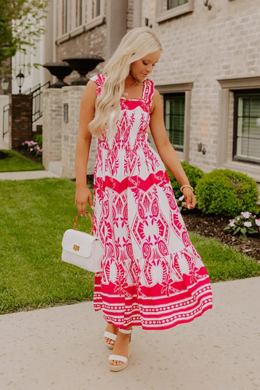 Villa Bound Floral Midi Dress sold by Impressions