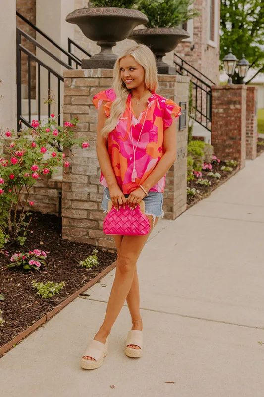 Make It A Mai Tai Shift Top sold by Impressions