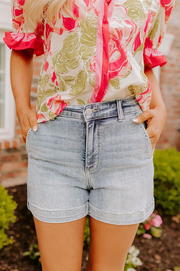 JUDY BLUE Stella High Waist Shorts sold by Impressions product image thumbnail 2