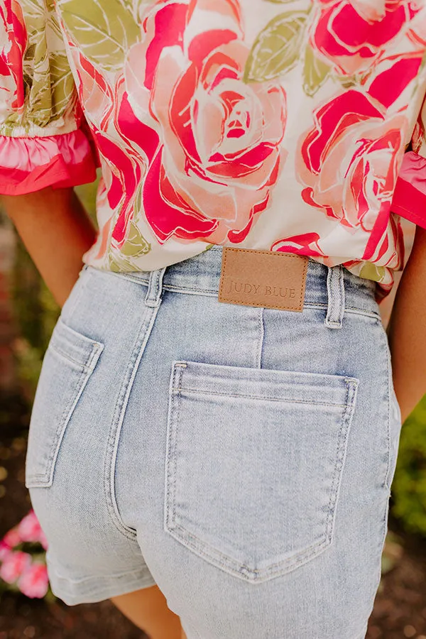 JUDY BLUE Stella High Waist Shorts sold by Impressions product image thumbnail 3