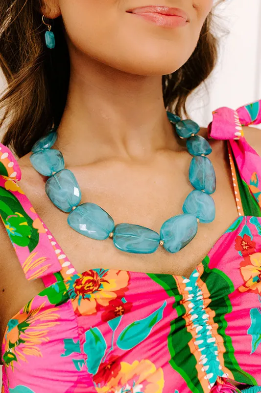 Kind Gesture Necklace in Turquoise sold by Impressions