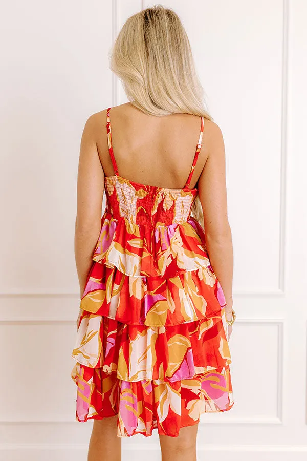 Vacay Date Night Tiered Mini Dress sold by Impressions product image thumbnail 4