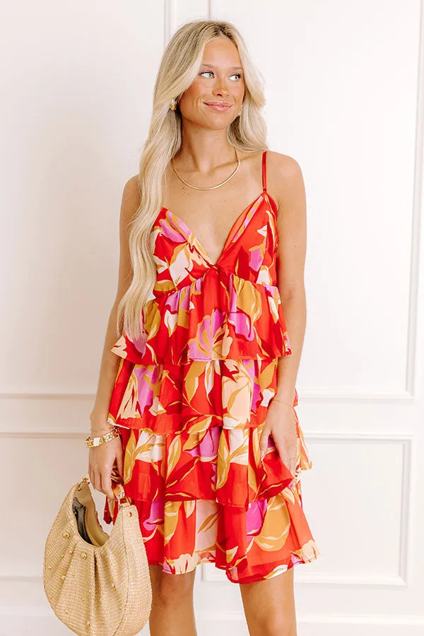 Vacay Date Night Tiered Mini Dress sold by Impressions