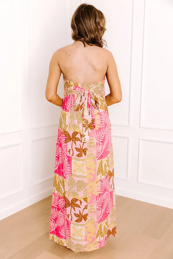 Bungalow Cutie Linen-Blend Maxi Dress sold by Impressions product image thumbnail 4