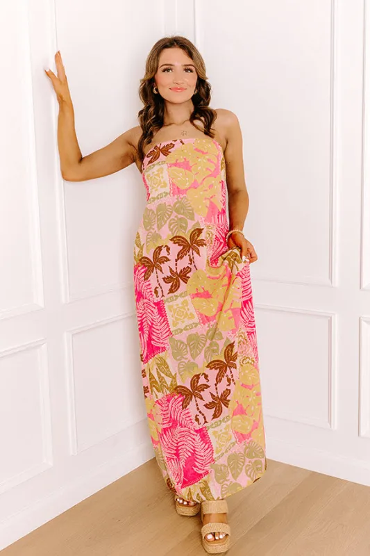 Bungalow Cutie Linen-Blend Maxi Dress sold by Impressions