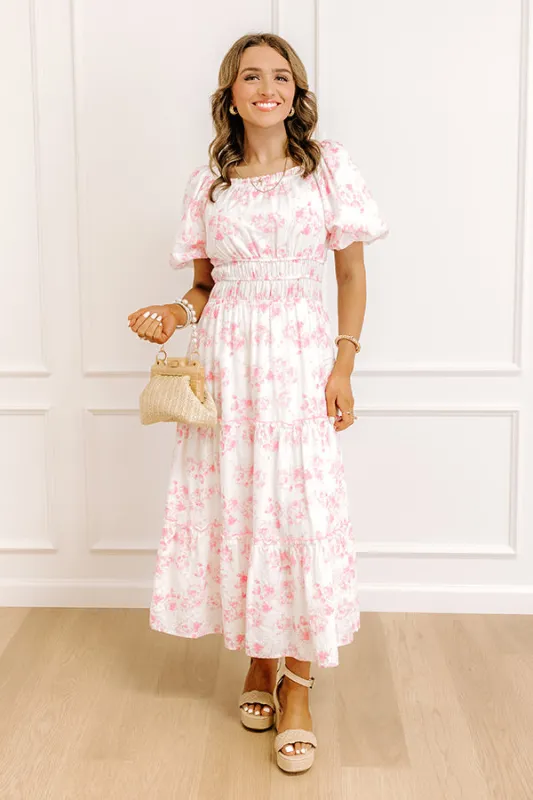 Sweet Pea Floral Midi Dress sold by Impressions