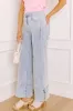 The Vicky Midrise Pearl Embellished Wide Leg Jean sold by Impressions