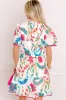 Sip in Style Floral Mini Dress sold by Impressions