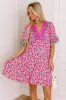 Sweet Personality Floral Mini Dress sold by Impressions