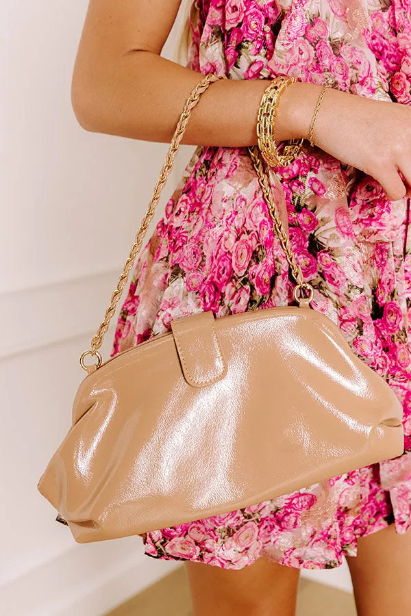 Skyline Views Patent Purse in Iced Latte sold by Impressions