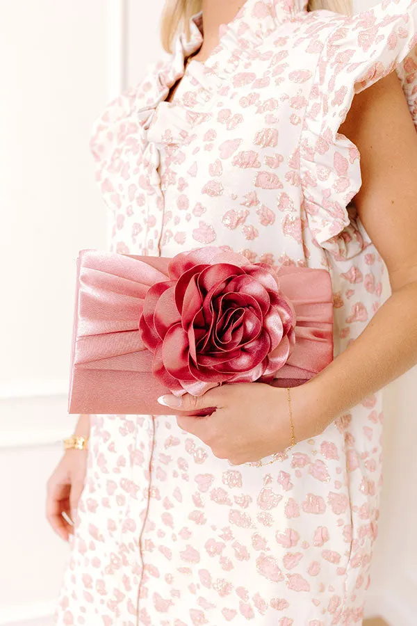 Cocktails First Satin Clutch in Blush sold by Impressions product image thumbnail 2