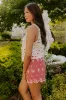 Boho Breeze Crochet Front Tie Top sold by Impressions