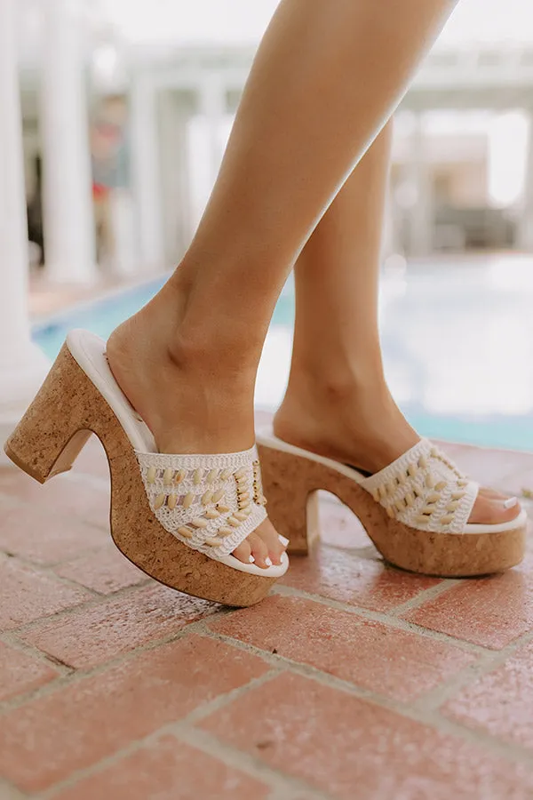 The Ariella Crochet Platform Heel sold by Impressions product image thumbnail 2
