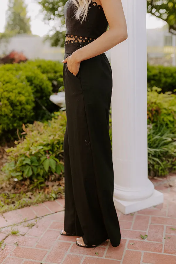 Penthouse Chic High Waist Linen-Blend Pants sold by Impressions product image thumbnail 4